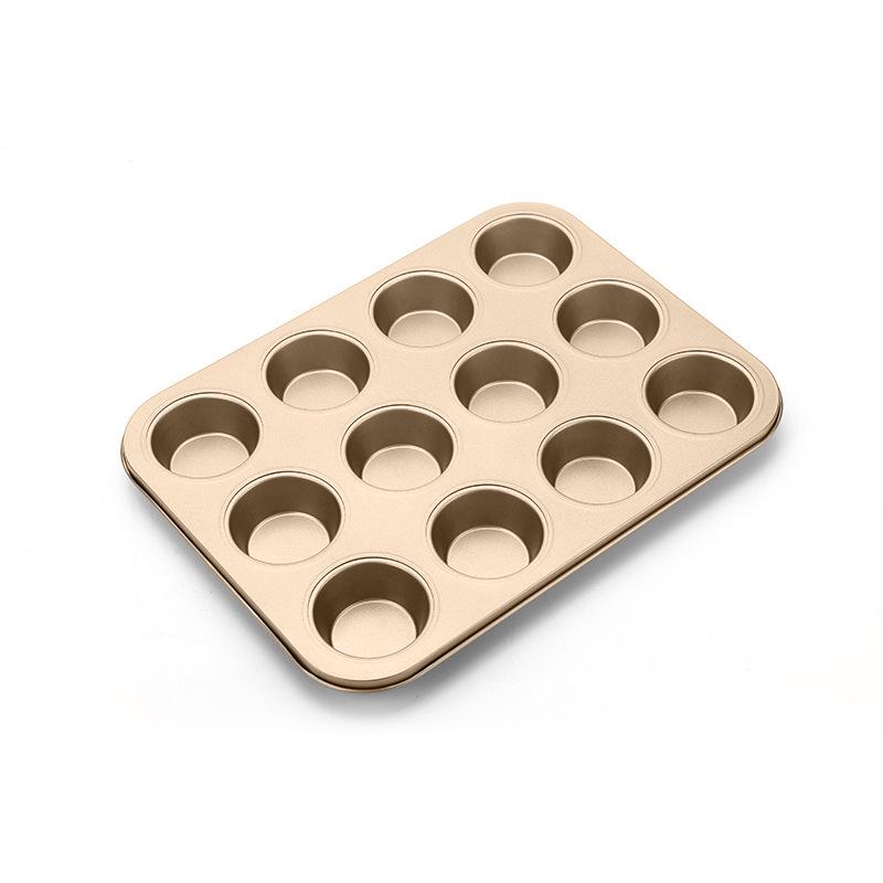 Stampi da Forno Antiaderenti per Muffin, Torte e Ciambelle - Opzioni da 6/12 Fori