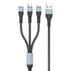 80W Super Fast Charging Three-in-one Data Cable One-to-one 3