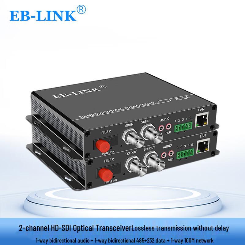 EB-LINK HD/3G-SDI Video Fiber Optic Converters