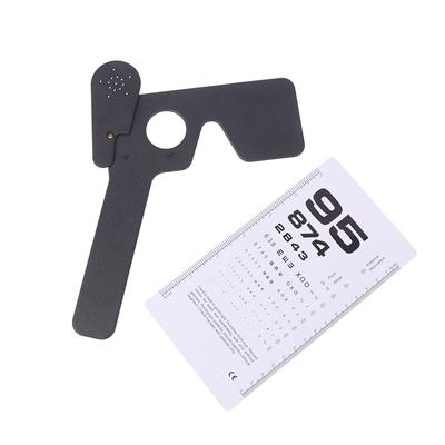 Occluder Multi 17 Pin Hole Hand Occluder Optometrie Instrument Werkzeug mit Auge Test Diagramm
