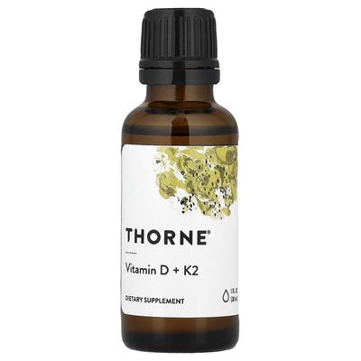 Vitamin D + K2, 1 Fl Oz (30 Ml)