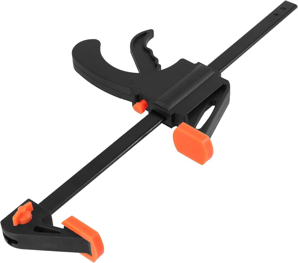 8 Inch Bar Clamps for Woodworking, 1/2 Pack Quick Grip Clamps Trigger  One Handed Ratchet Clamp, Mini Small Bar Clamp for Craft