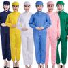 Six-Color All-Season Dustproof Workshop Workwear with Separable Zipper and Optional Logo