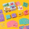 Face-Changing Smiley Rubik's Cube: Fun Educational Puzzle Toy for Kids to Enhance Logical Thinking