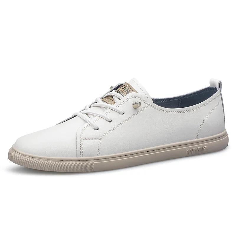 

Fashion 2025 New Outdoor Antiskid Versatile Oxford Shoes Autumn Casual Leather Board Shoes Genuine Leather Thick-soled Walking Shoes 37