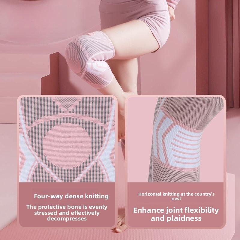 Sports ladies' professional knee pads, lightweight and comfortable protection, basketball, fitness, cycling, mountaineering
