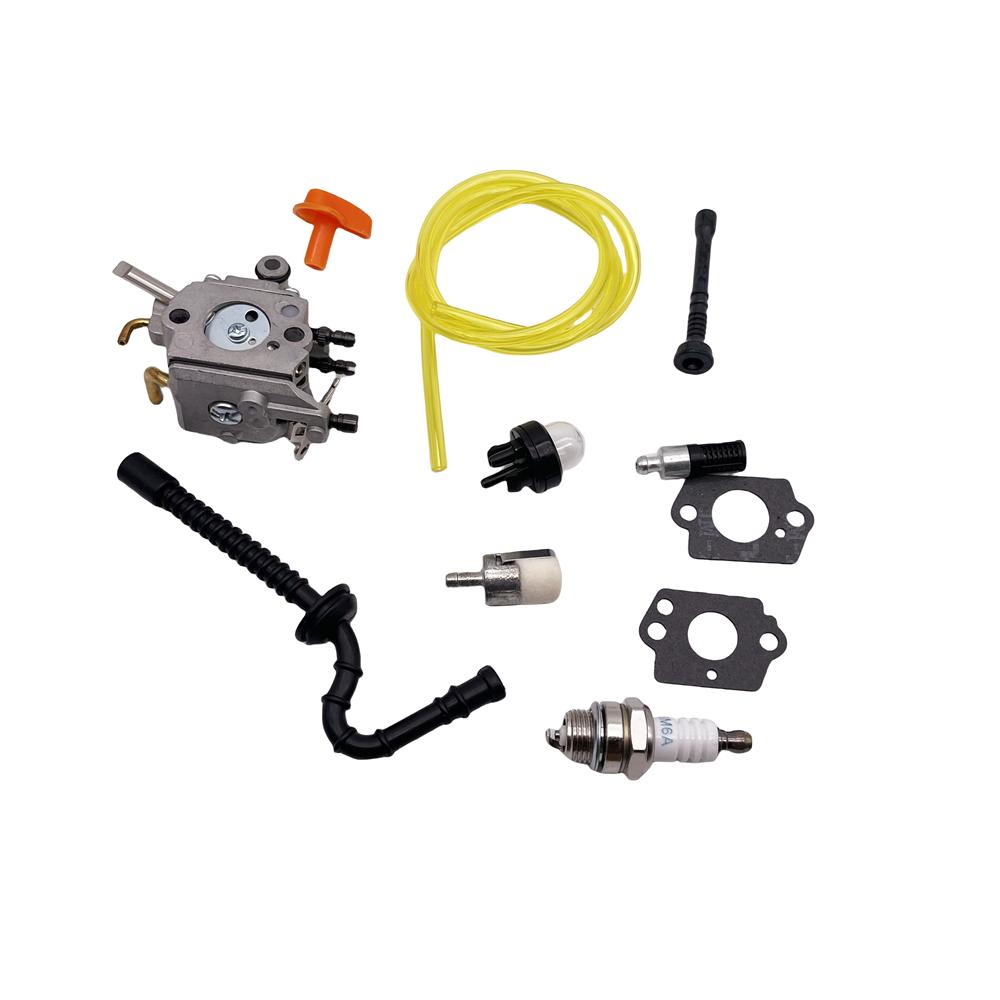 For Stihl MS192 MS192T MS192TC For Zama C1Q- 58 Carburetor Kit Chaaw Carb Fuel Spark Plug Hose Shim Replacement Accessories