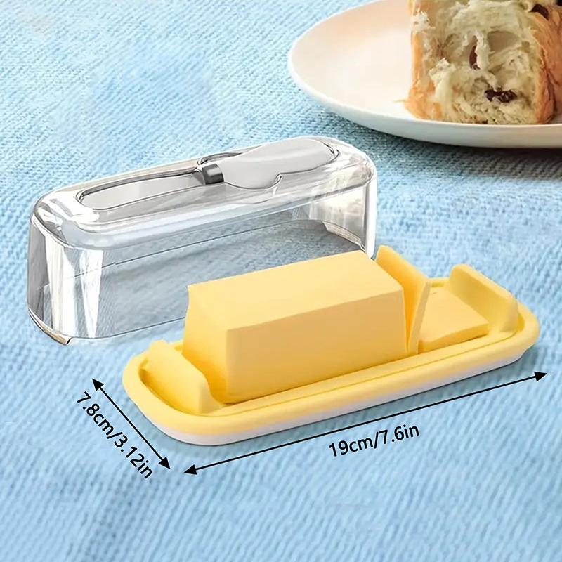 Nordische Butterdose Box Restaurant Versiegelte Aufbewahrungsbox Käsebox Mit Messer Butterhobel Butterdose Geschirr Dessertwerkzeug