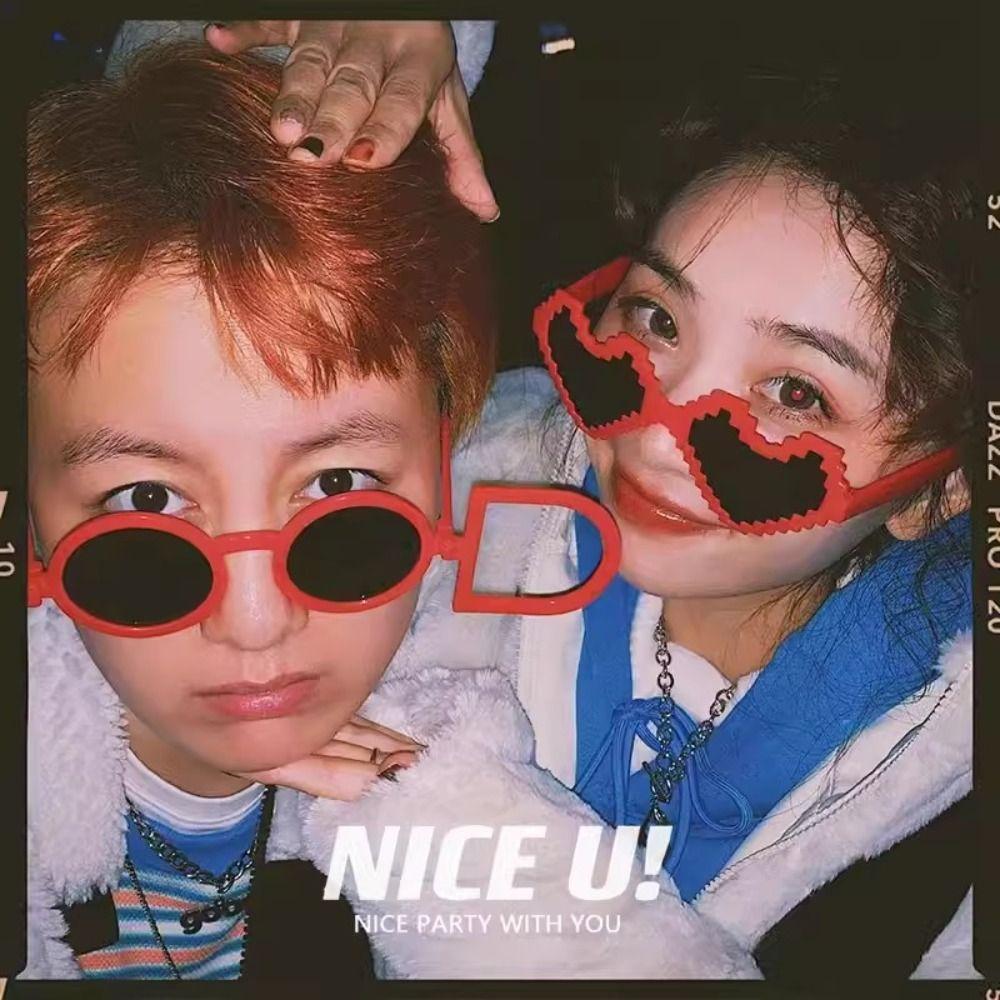 Cartoon Sunglasses Photo Props Glasses Minnie Eyeglasses Cosplay Glasses Funny Glasses Gifts