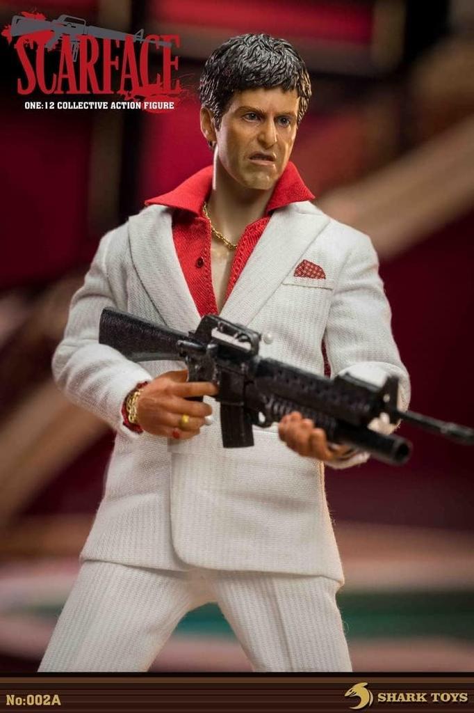 Figure Furious Tony Furious Tony 002A Scarface Movie Pacino [SHARK TOYS] 1/12