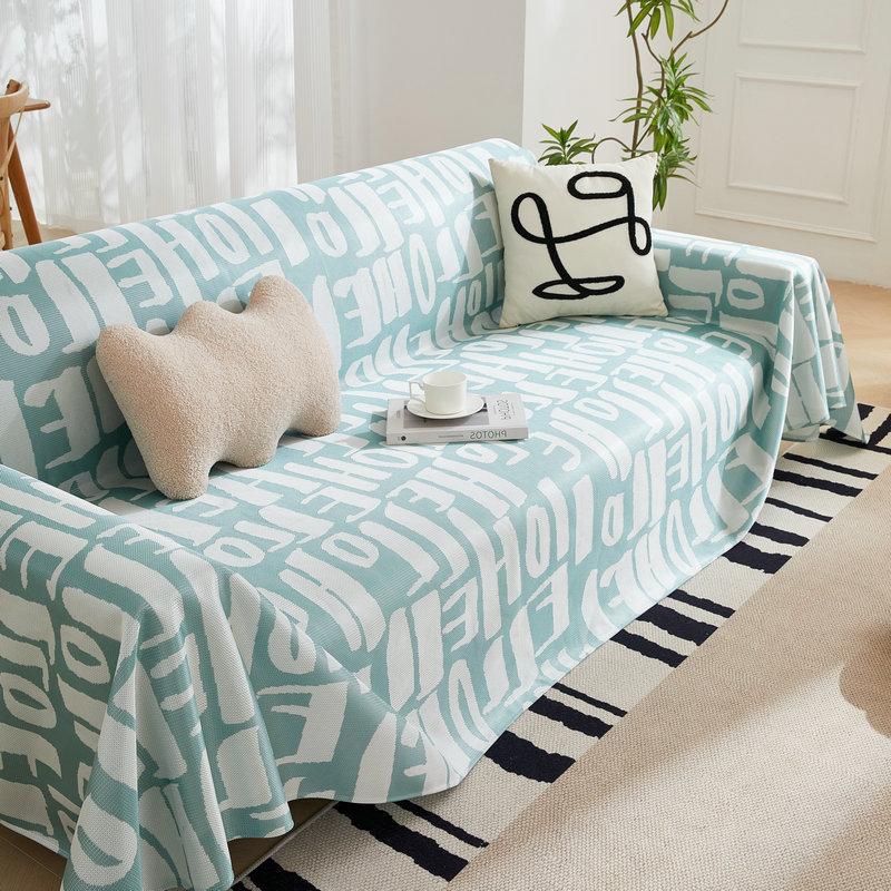 

Летний чехол для дивана из ледяного шелка, дышащий чехол для дивана, защитная подушка для дивана для собаки, подушка для дивана 200*180cm зелёный