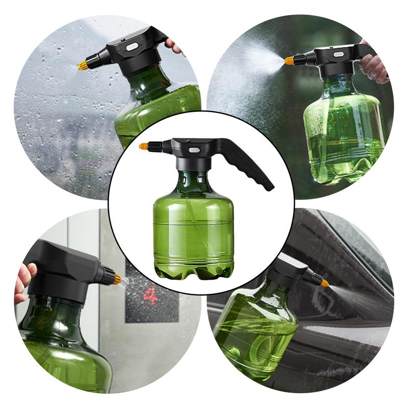 Electric Spray Bottle Electric Watering Can 3000ml Garden Sprayer Fine Mist Plant Watering Device Adjustable Atomization Sprayer