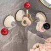 Quick Install Waterproof Adhesive Hook Wall Hook for Home Organization Bathroom Kitchen Use
