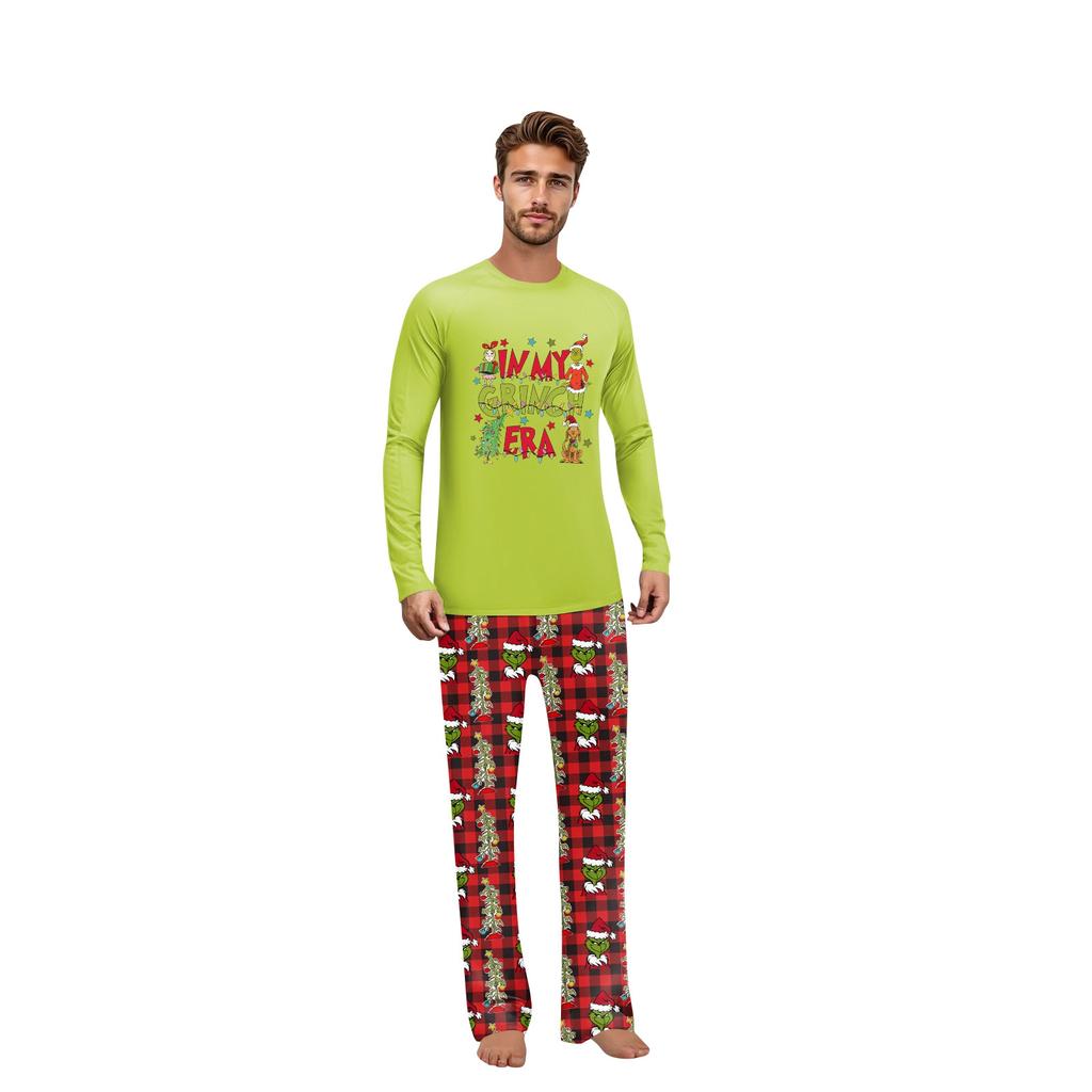 Passende Familiensets mit Weihnachtsmotiven, Langarmshirts und Hosen