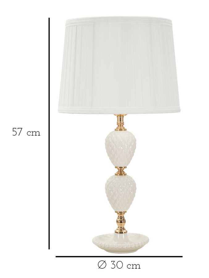 Table Lamp Torre Annunziata Cm Ø 30X57