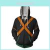 Gemütlicher My Hero Academia Pullover mit Izuku Midoriya Bakugou Katsuki Motiven