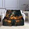 Movie John Wick printed Blankets Picnic blanket Flange Warm blanket Home travel blankets bed linings birthday gift