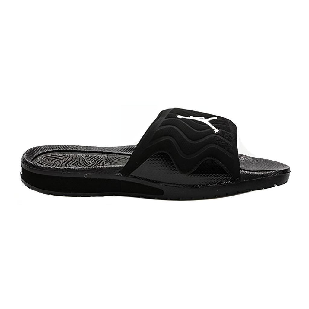 Jordan Hydro 4 Comfortable Versatile Non-Slip Wear-Resistant Slide Sandals Unisex Sandals Black 705171-010