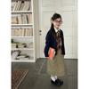 Girls Kids Heart Embroidered Knit Cardigan Casual Children Fall Outerwear