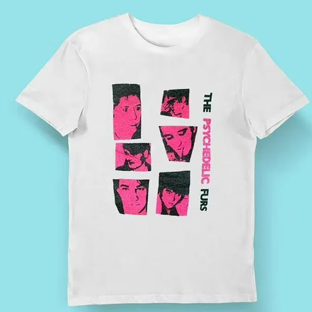 Vtg The Psychedelic Furs Band Tour Concert Cotton White All Size Shirt OM584 Unisex T-Shirt S