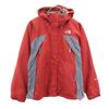 Outdoors Nylon Jacket S Red Series Hood Women Used