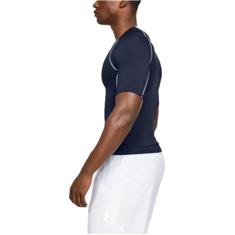 Under Armour T Shirts Unisex Blue Crew Neck 1358547-410