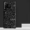 Physics Science Maths Formula Case For Samsung Galaxy S24 Ultra S23 S22 S21 S25 Ultra S9 S10 S20 Plus S25 FE Phone Cover