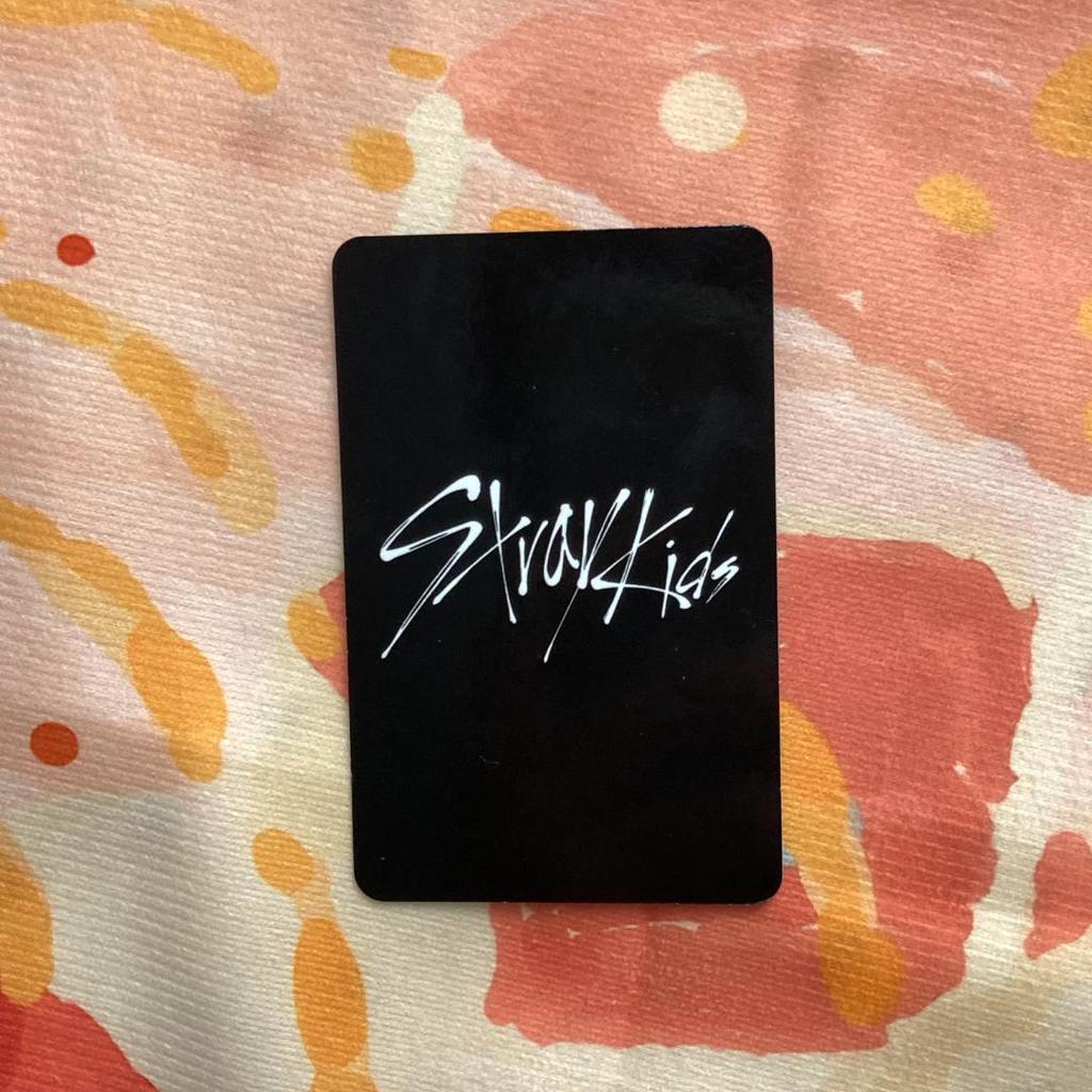 [USED] StrayKids Kwave Stay Public Broadcast Seungmin Stray Kids Trading Card