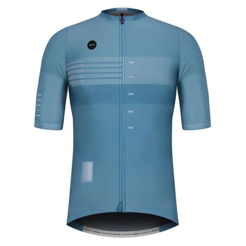 GOBIK Herren Radtrikot Kurzarm Schnelltrocknend Atmungsaktiv Fahrradhemd Rennrad MTB Fahren