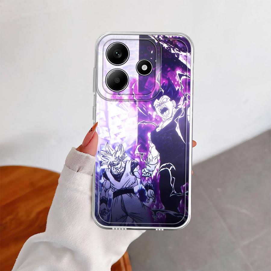 Dragon Ball Goku Vegeta Case for Xiaomi Redmi Note 14 Pro Plus Note 13 12 A4 14C 9 10 13C 10S 11 12S 11S Soft Phone Cover