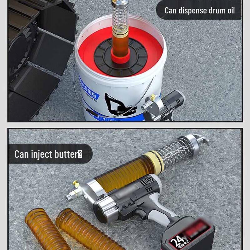 Aokedu 24V Electric Grease Gun & Accessories