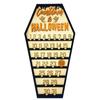 Rectangle Halloween Countdown Calendar Wooden Wooden  Calendar Ornaments  Haunted House