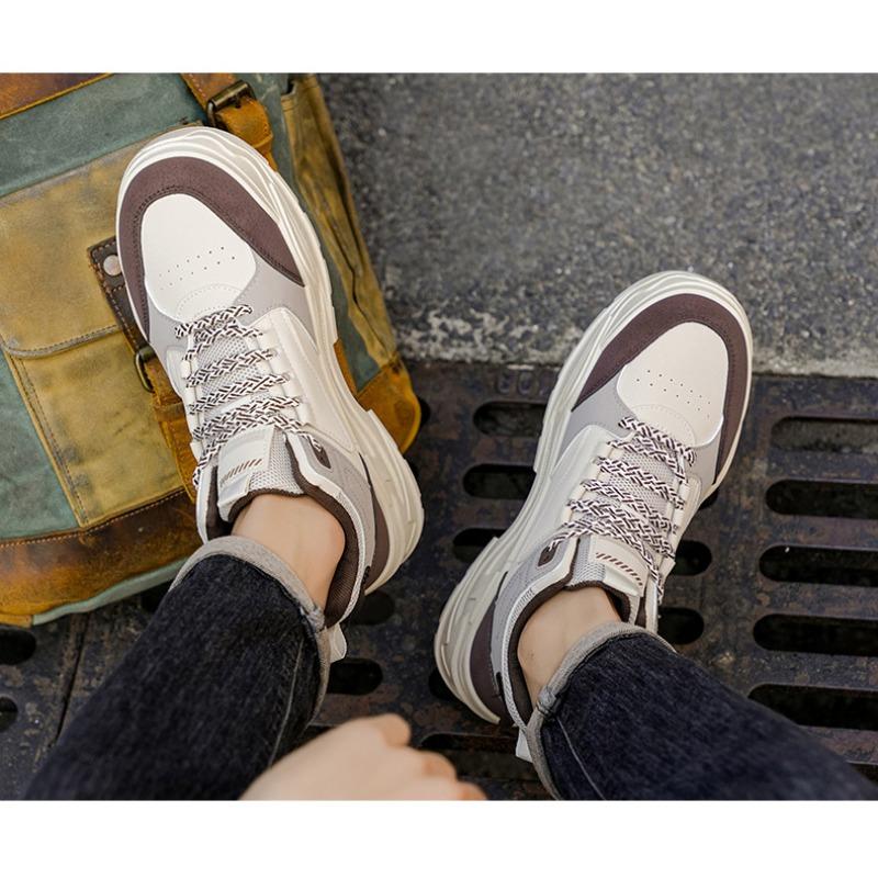 Men's High-top Work Boots, Trendy Thick-sole Martin Boots, Sports Casual Skateboard Shoes, Short Boots, Stylish Shoes.