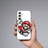 M-Mario Cartoon Phone Case For Samsung Galaxy A73,21,22,32,71,53,52,51,80,5G Soft Black Cover