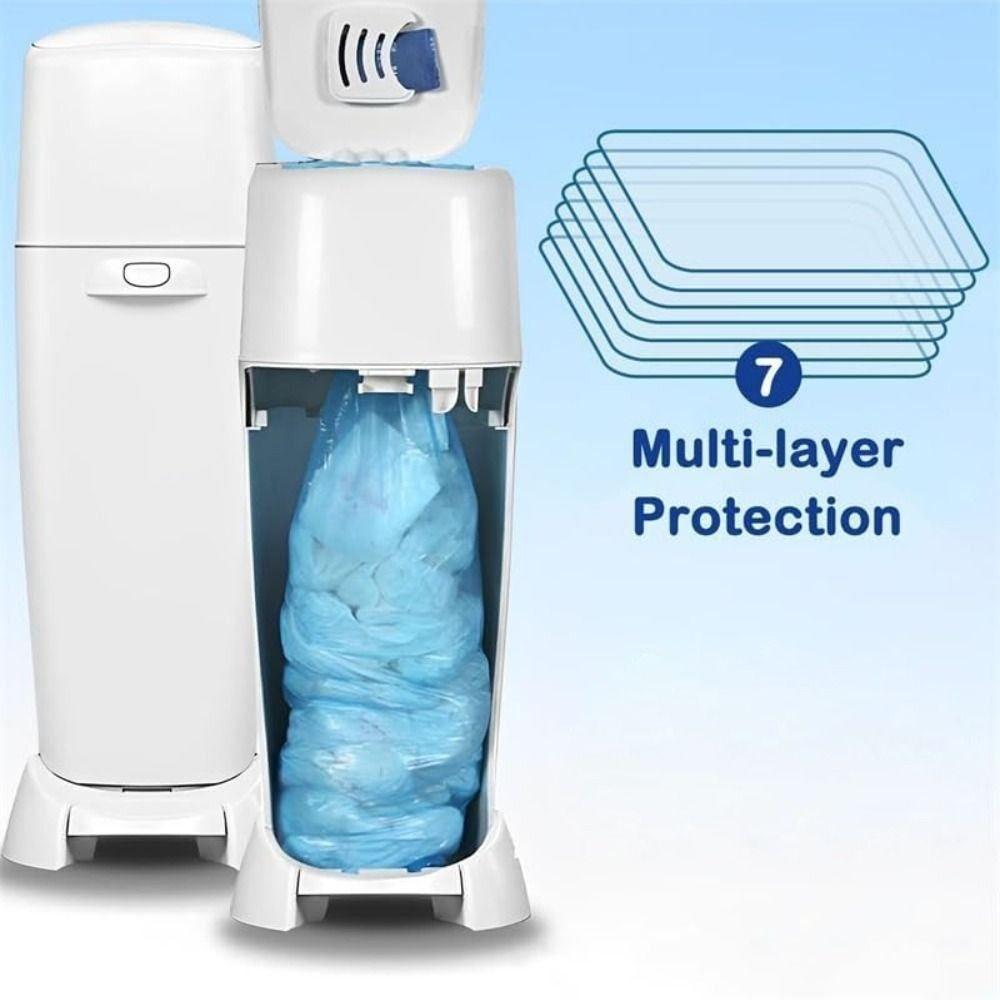Tear-Resistant Diaper Trash Bags Durable Baby Diaper Garbage Bags New Nappy Bin Refills