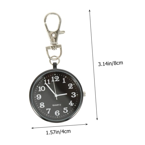 Nurse Watch, Pocket Watch, Quartz Pocket Keychain, Alloy Nurse Watch Pendant, Student Watch ()