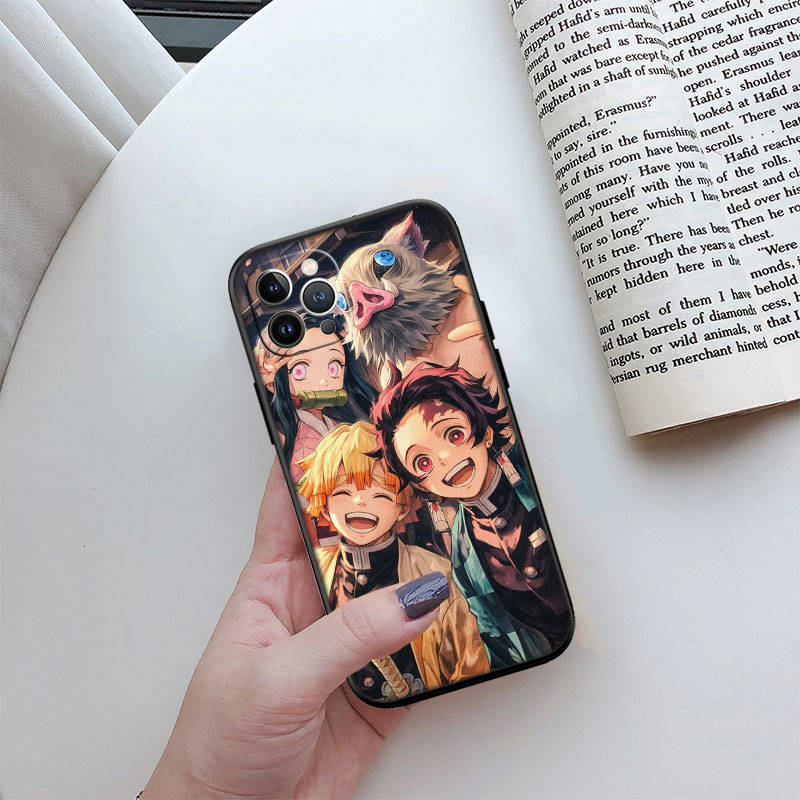 IR6 Demon Slayer Phone Shell Case for Redmi Note 8 9 10 11 11S 10C 10X 10A 10T 9A 9C 9T 9S 8T Pro Max Plus Prime