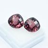 Stunning Natural Padparadscha Sapphire 24.65 Ct Pear Pair Certified Gemstone