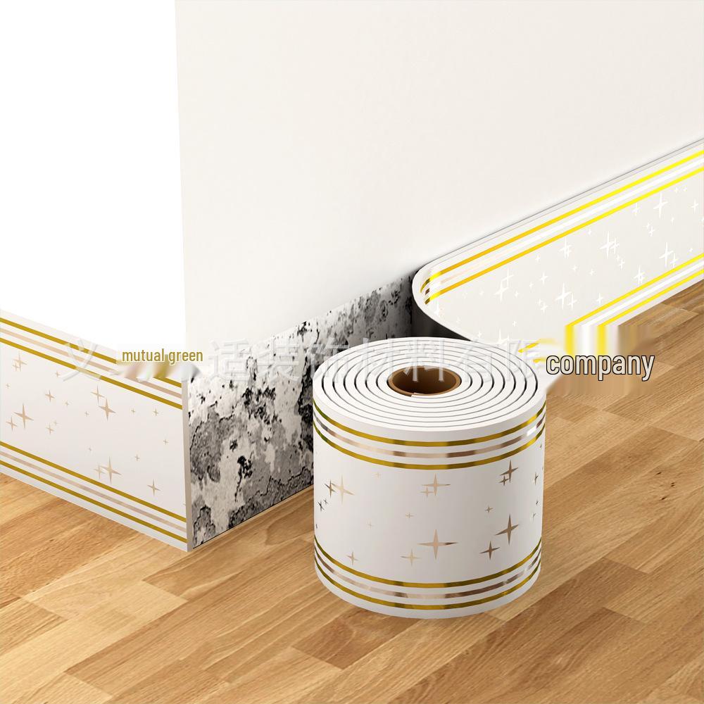 Marmoroptik Selbstklebende Fliesen-Sockelleiste & Wandaufkleber