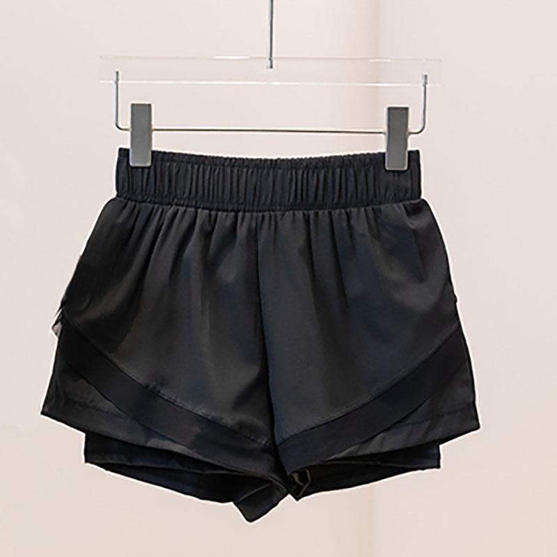 Women's Quick-Dry Yoga & Pilates Summer Top Fitness Sports Set with Round Neck