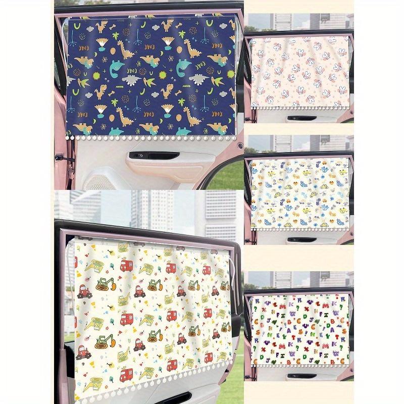 1 Pc Car Sunshade Curtain, Car Privacy Window Curtain, Sunshade with Suction Cups for Car Sun Protection