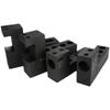 CNC Lathe Tool Holder: Adjustable Single Hole Square/Round Clamp with Drill Bit Reducing Sleeve.