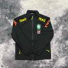 Brazil National Team Collar Jacket Neymar Same Style Waterproof Outdoor Football Coat Men