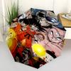 1 PC Automatic Folding Umbrella - Dragon Ball Pattern Portable Foldable Design With 8 Ribs Christmas Birthday Gifts
