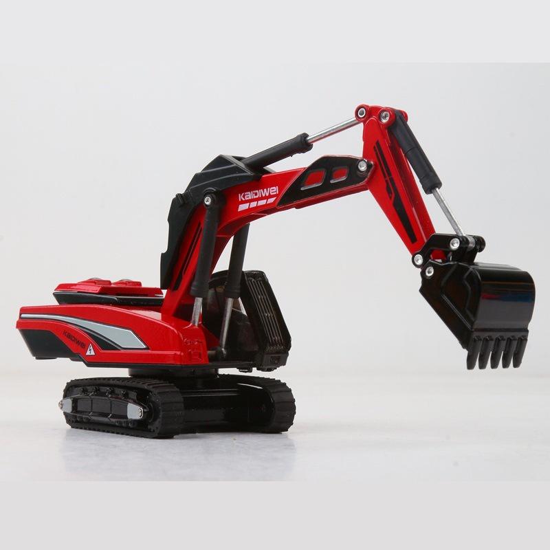 Premium 187 Alloy Diecast Excavator Toys With Classic Engineering Design