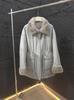 Donghaining fur pie overcomes women, imported mink collar fur integrated goose down jacket, solid