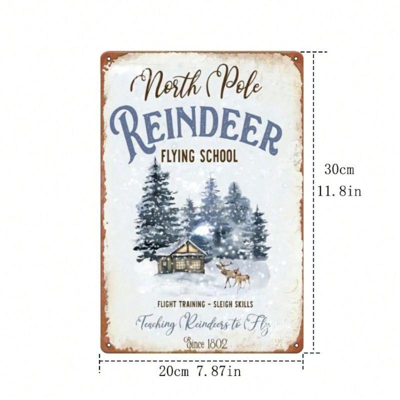 Vintage Style Metal Decorative Painting for Bars Cafes Garages