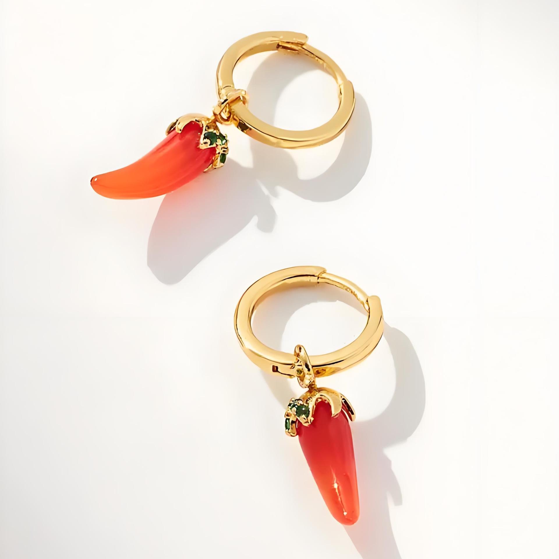 

Fashion Autumn Fruit Watermelon Grape Blueberry Earrings Earrings Stud Earrings Gold Plated Color Retention