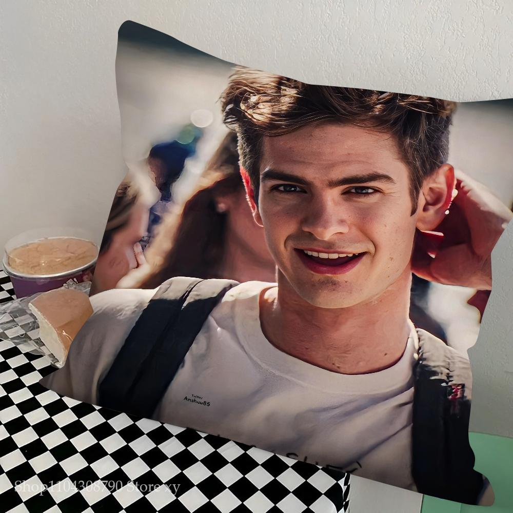 Andrew Garfield Pillow Case Square Pillow Bedroom Sofa Leisure Comfort Cushion Car Living Room Home Decoration