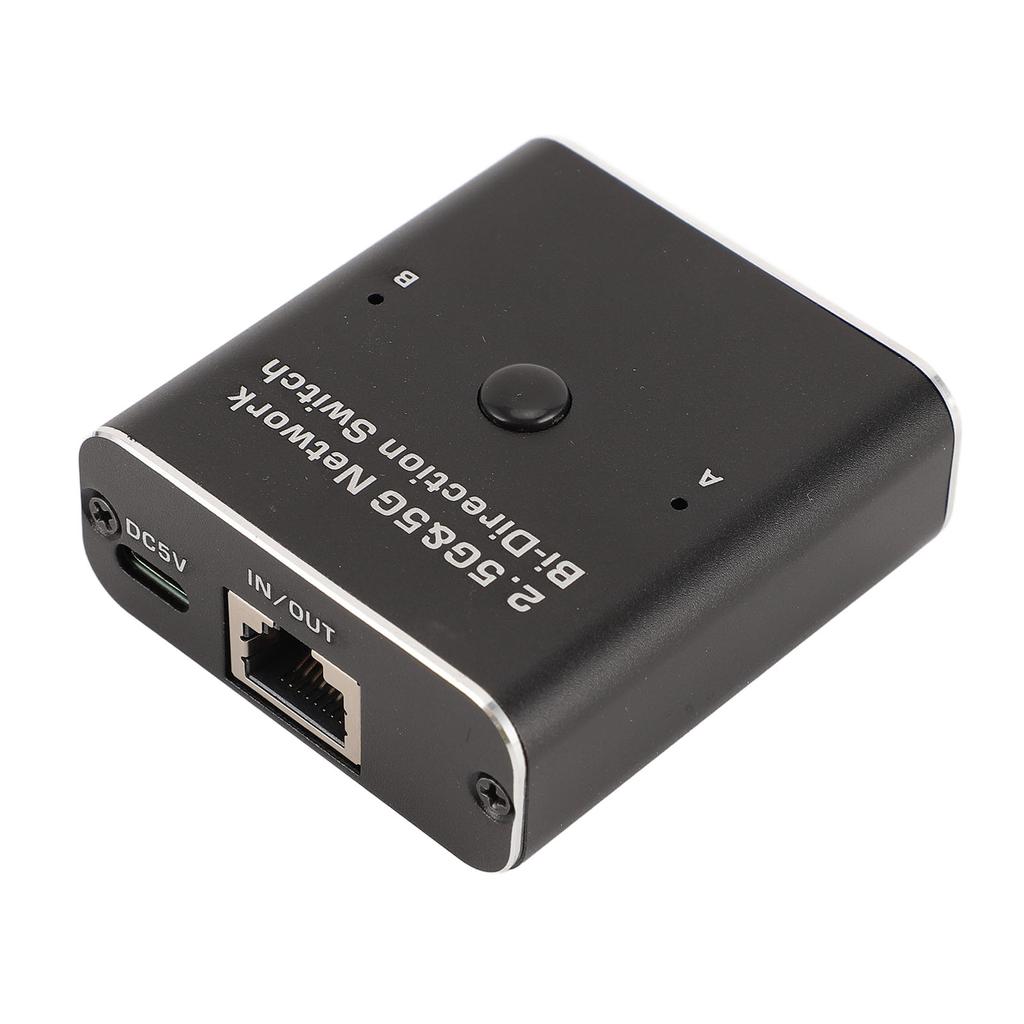 2.5G 5G Síťový Obousměrný Přepínač 2 v 1 Výstup Nebo 1 v 2 Výstupy Dvousměrný 2portový RJ45 Interní Externí